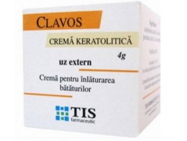 Tis farmaceutic - Clavos crema 4 gr